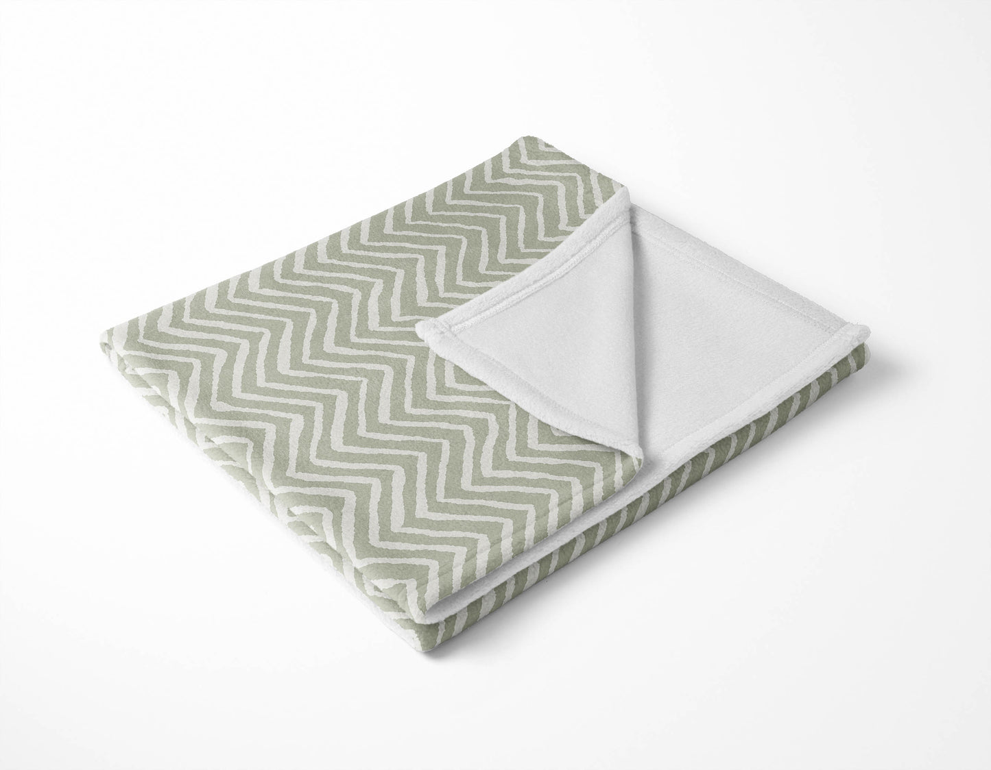 Chevron Snug Velveteen Fleece Blanket
