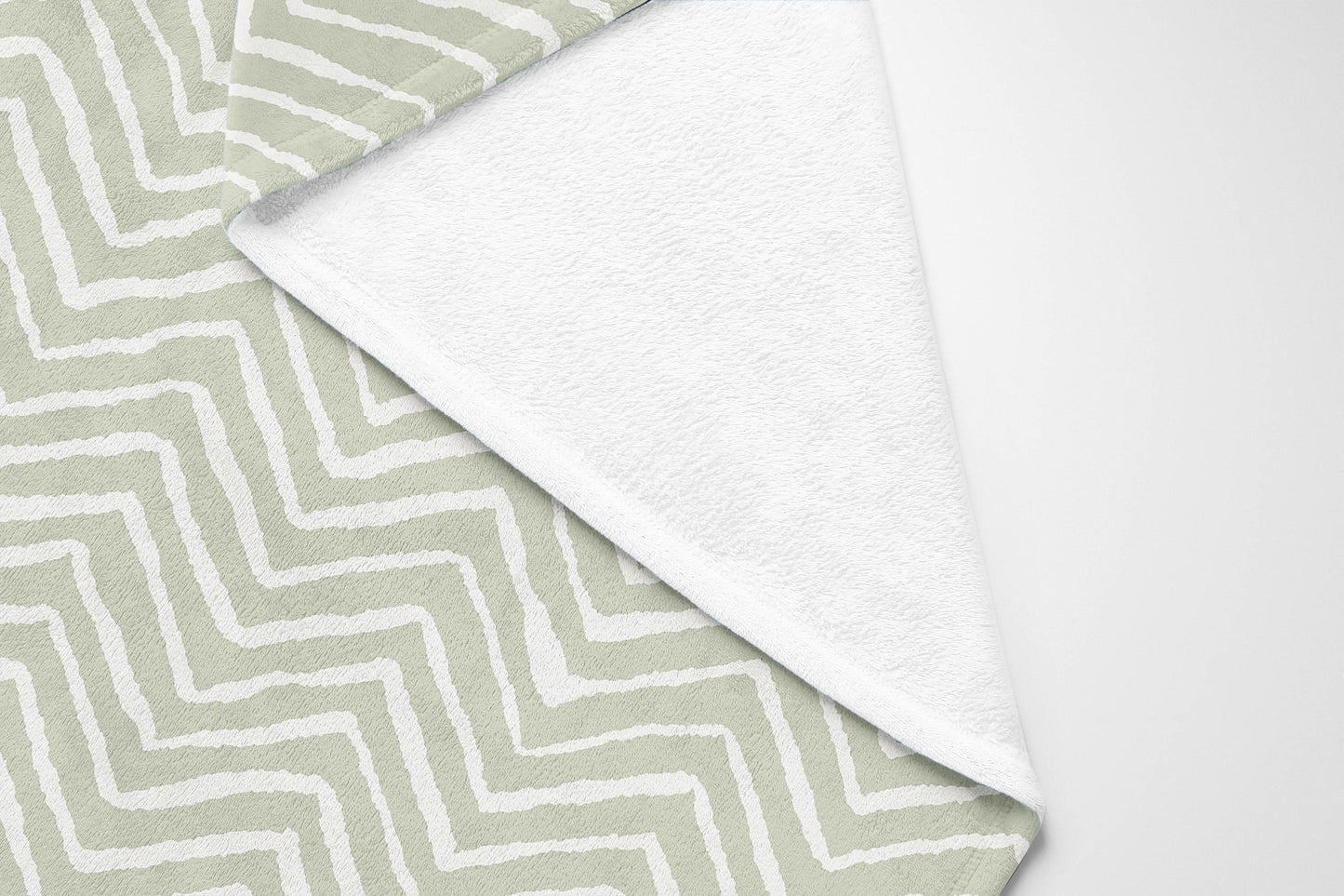 Chevron Snug Velveteen Fleece Blanket