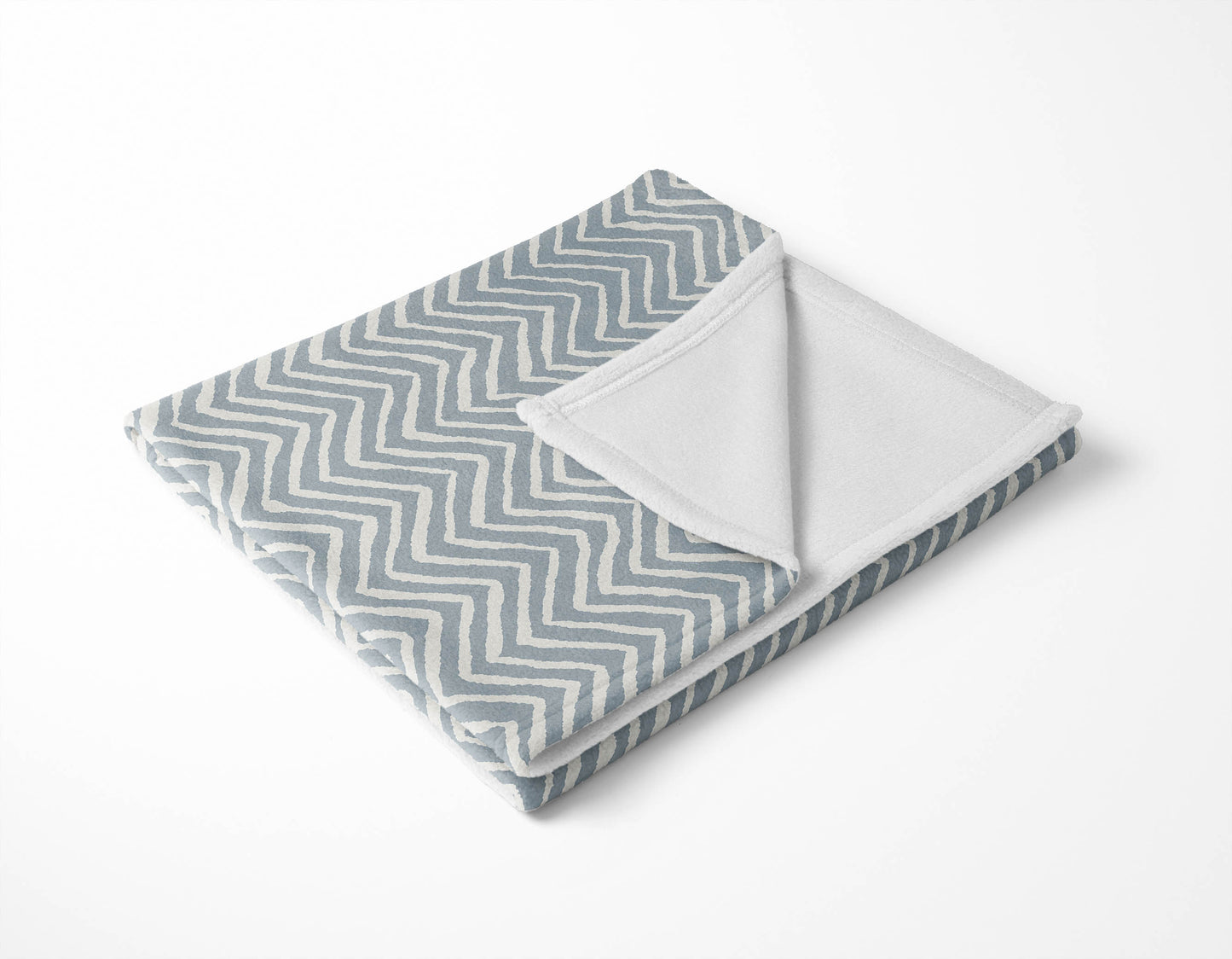 Chevron Snug Velveteen Fleece Blanket