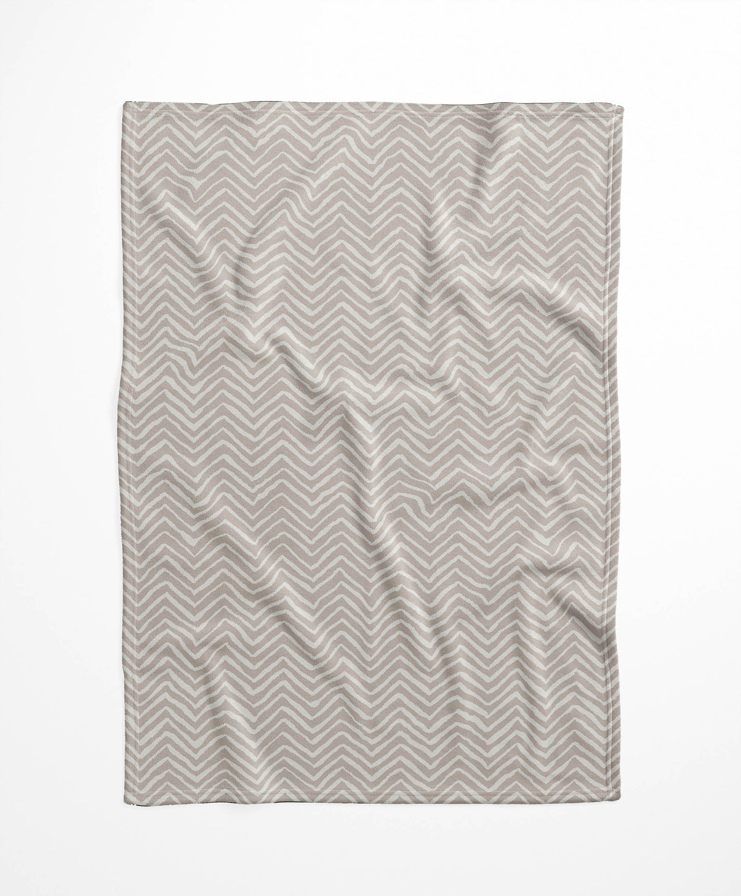 Chevron Snug Velveteen Fleece Blanket