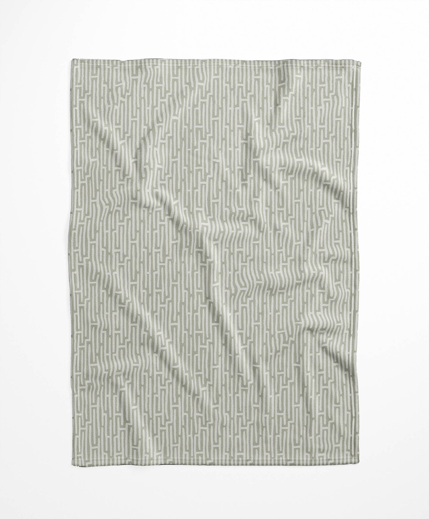 Twilight Labyrinth Velveteen Fleece Blanket