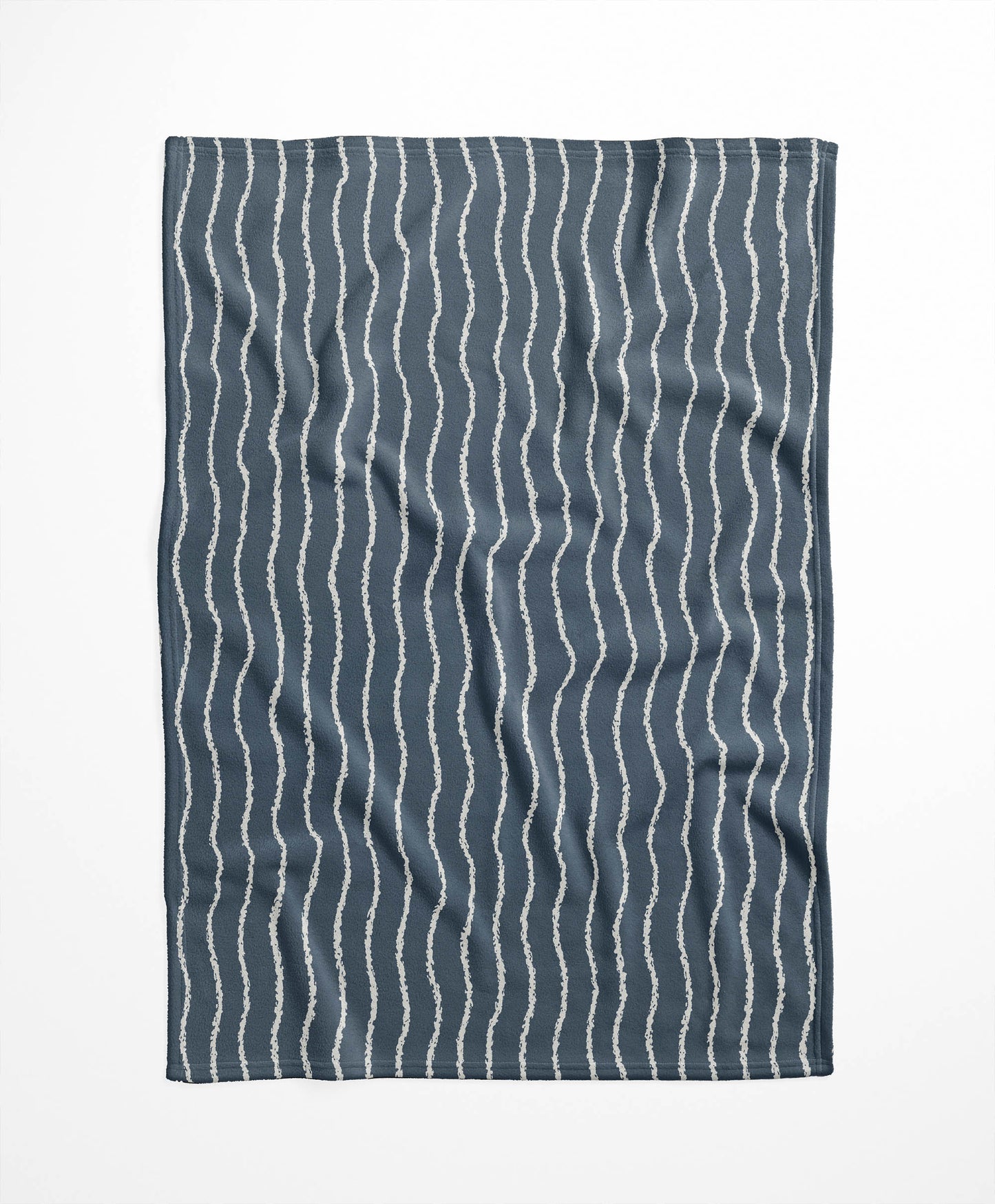 Wave Grunge Velveteen Fleece Blanket