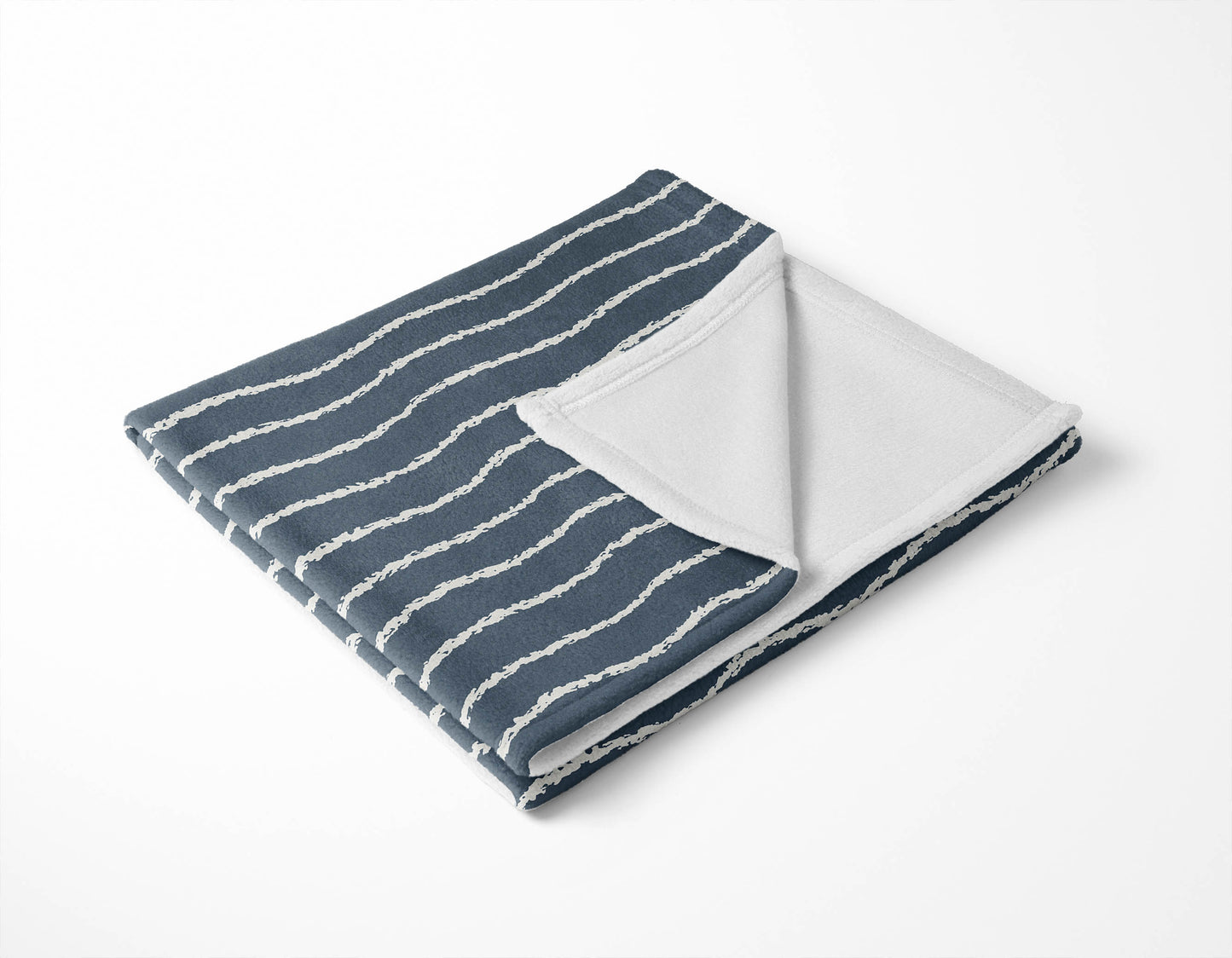 Wave Grunge Velveteen Fleece Blanket