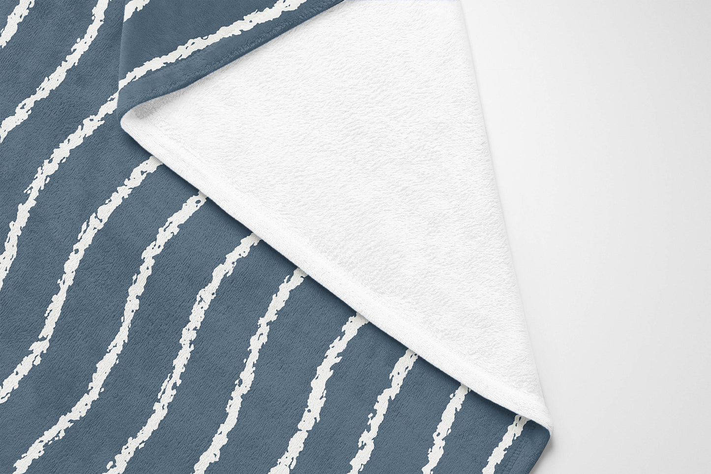 Wave Grunge Velveteen Fleece Blanket