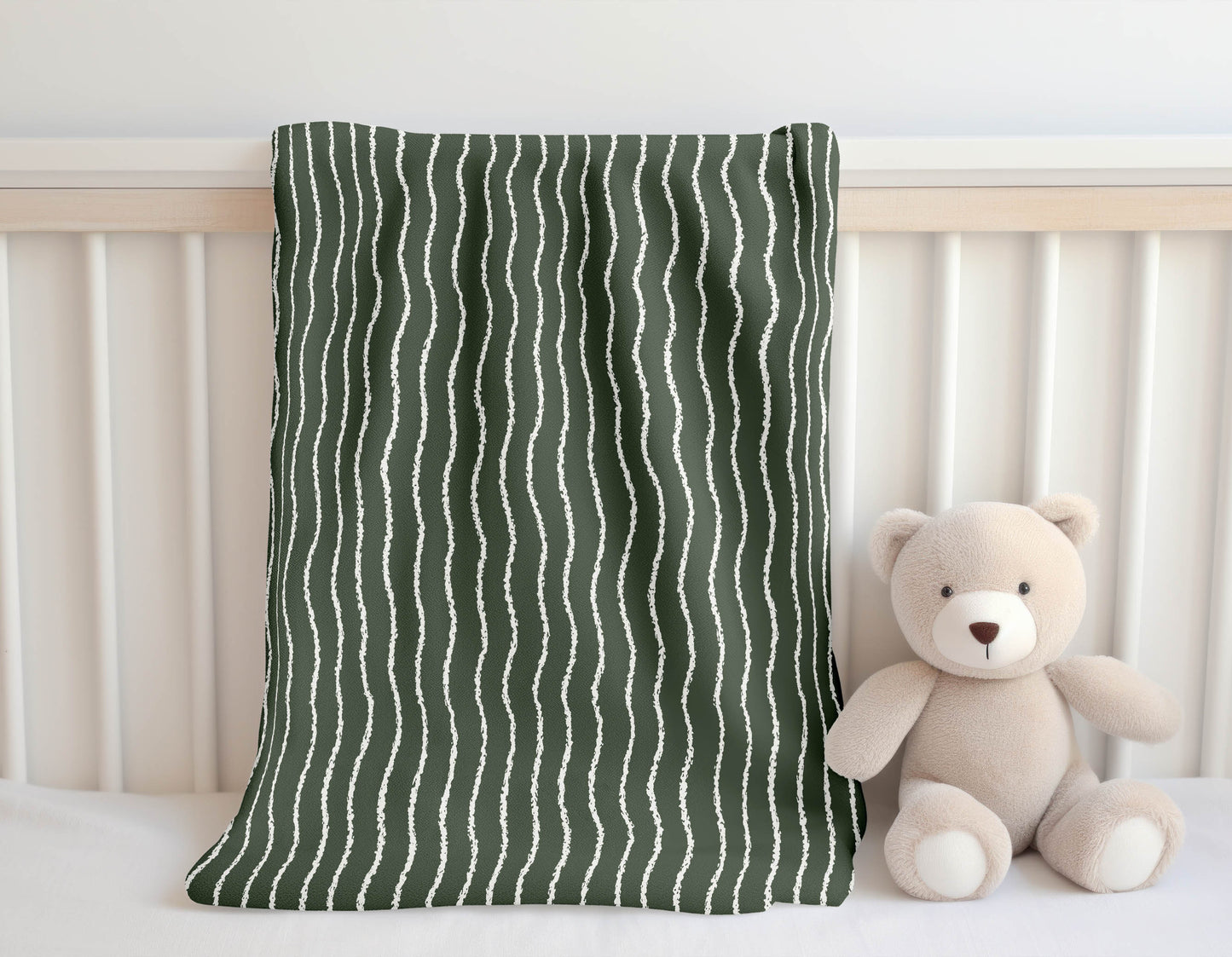 Wave Grunge Velveteen Fleece Blanket