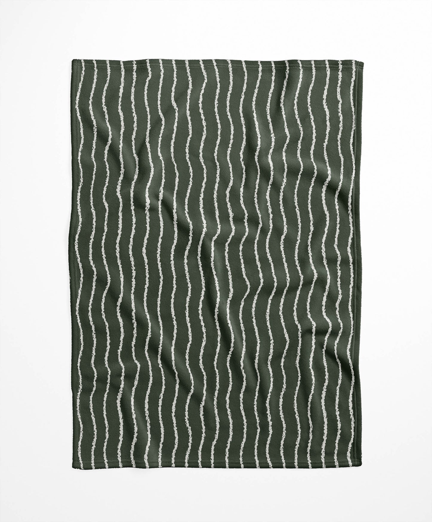 Wave Grunge Velveteen Fleece Blanket