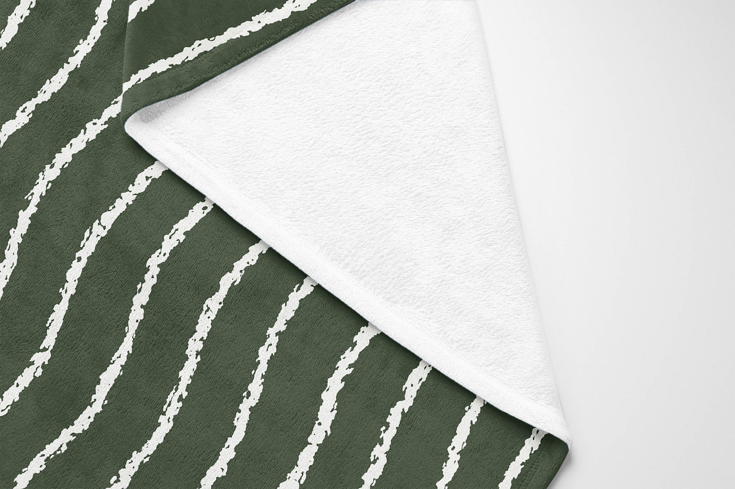 Wave Grunge Velveteen Fleece Blanket
