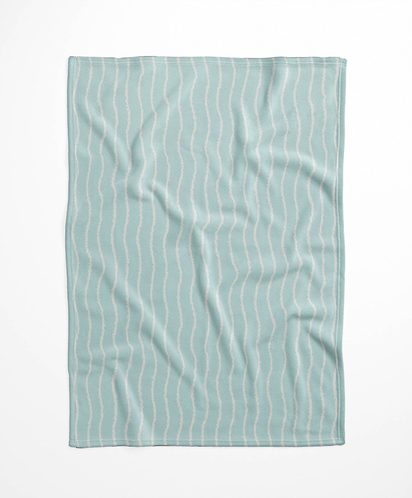 Wave Grunge Velveteen Fleece Blanket