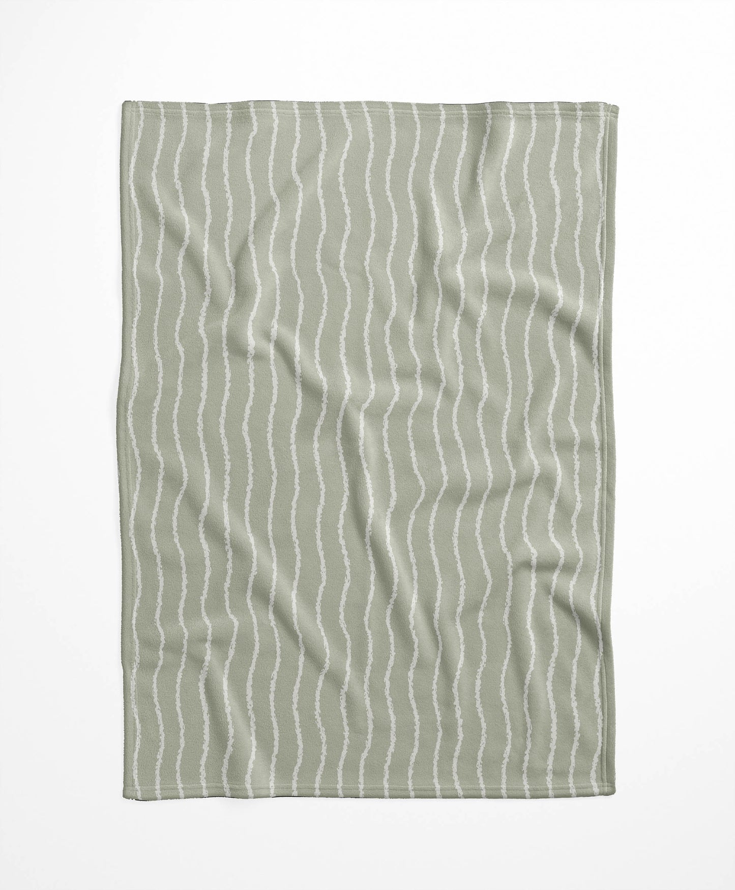 Wave Grunge Velveteen Fleece Blanket