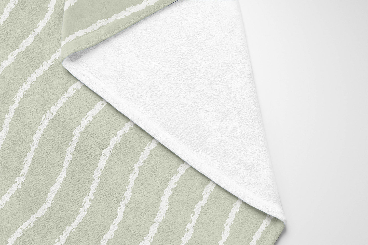Wave Grunge Velveteen Fleece Blanket