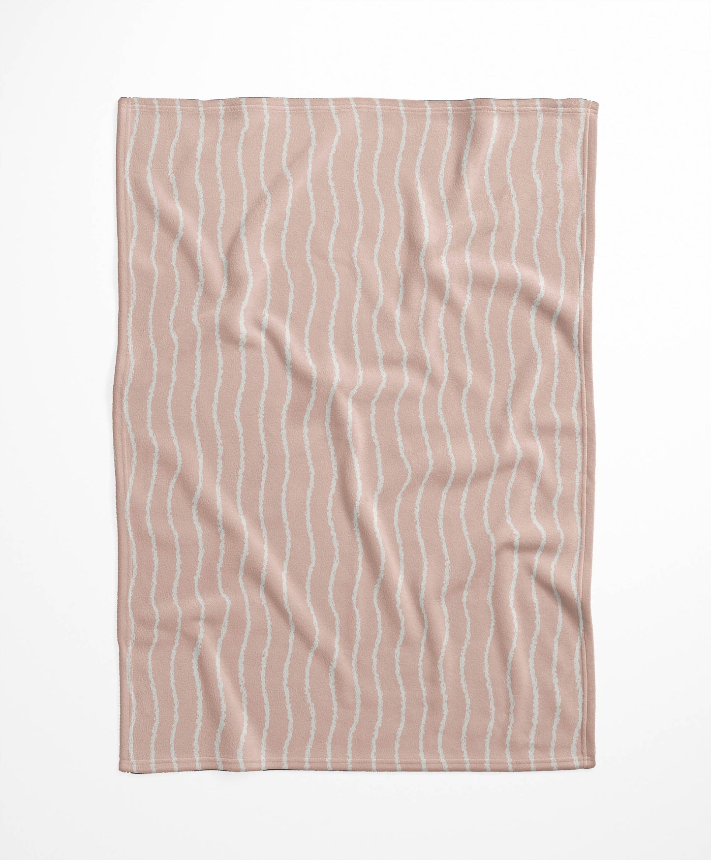 Wave Grunge Velveteen Fleece Blanket