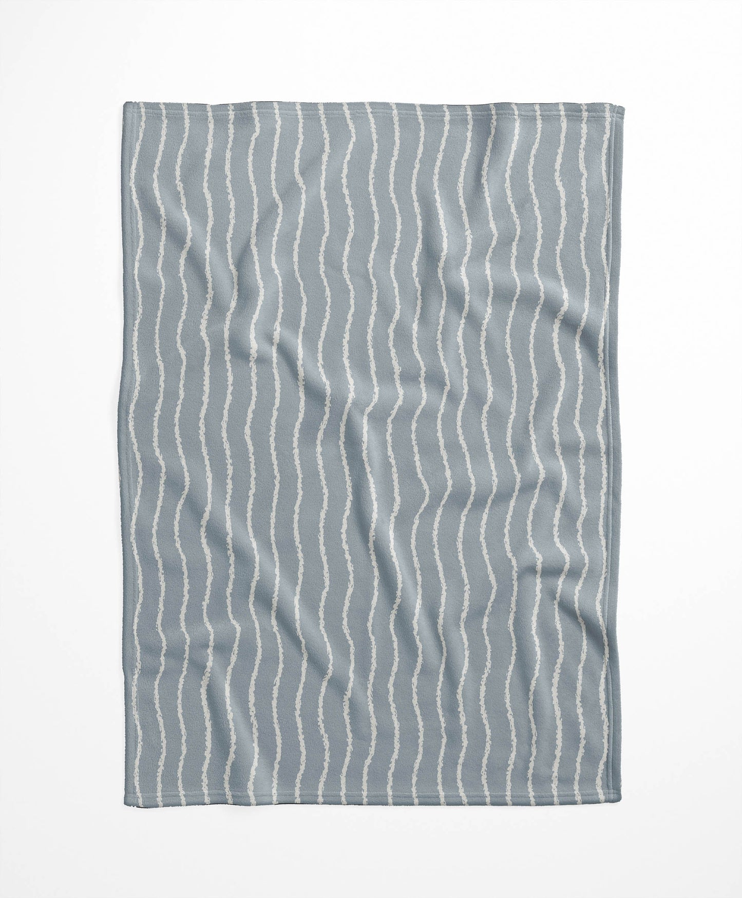 Wave Grunge Velveteen Fleece Blanket