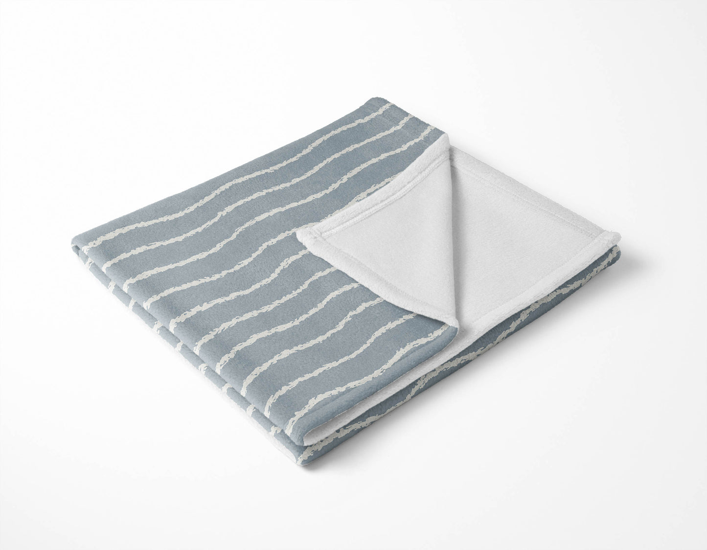 Wave Grunge Velveteen Fleece Blanket