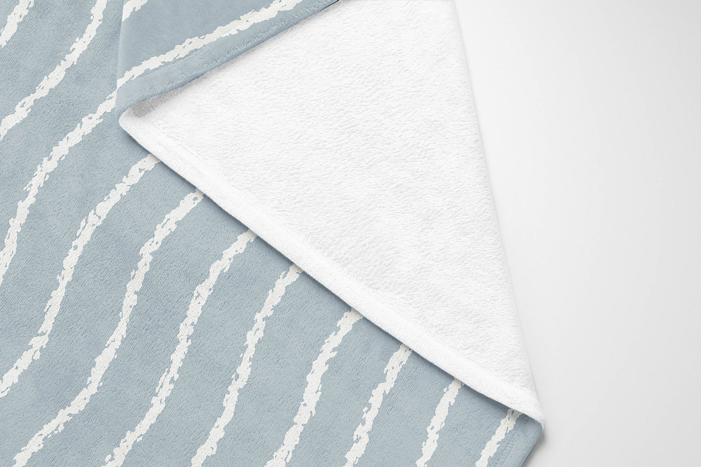 Wave Grunge Velveteen Fleece Blanket