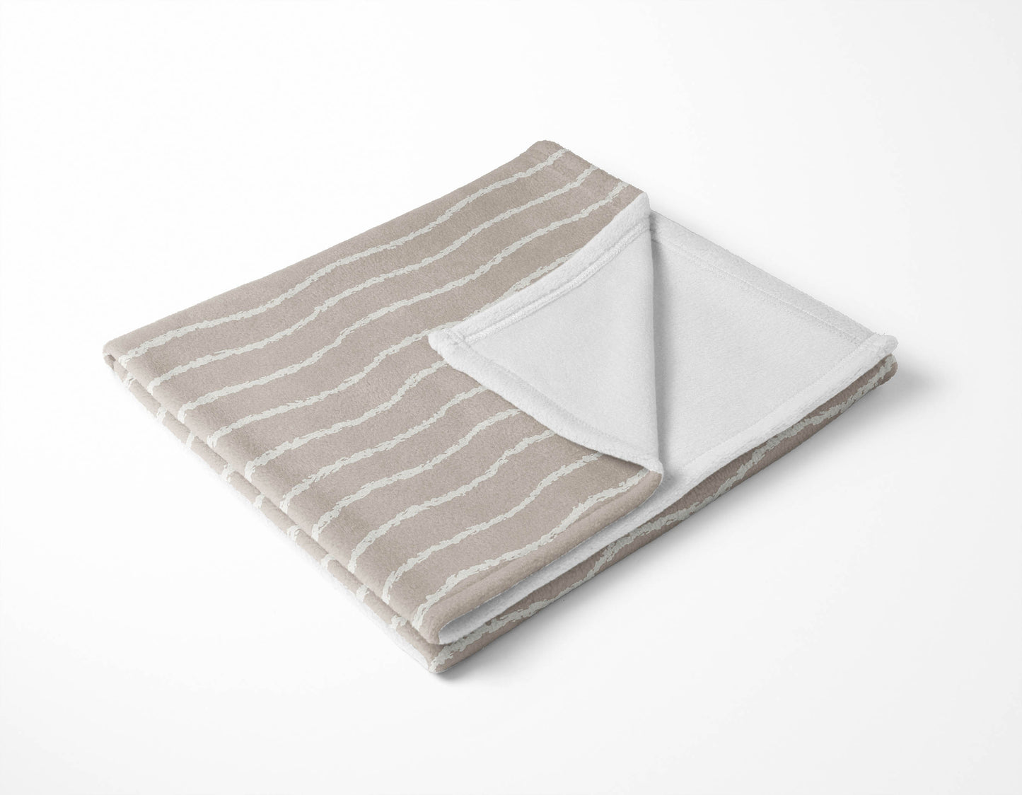 Wave Grunge Velveteen Fleece Blanket