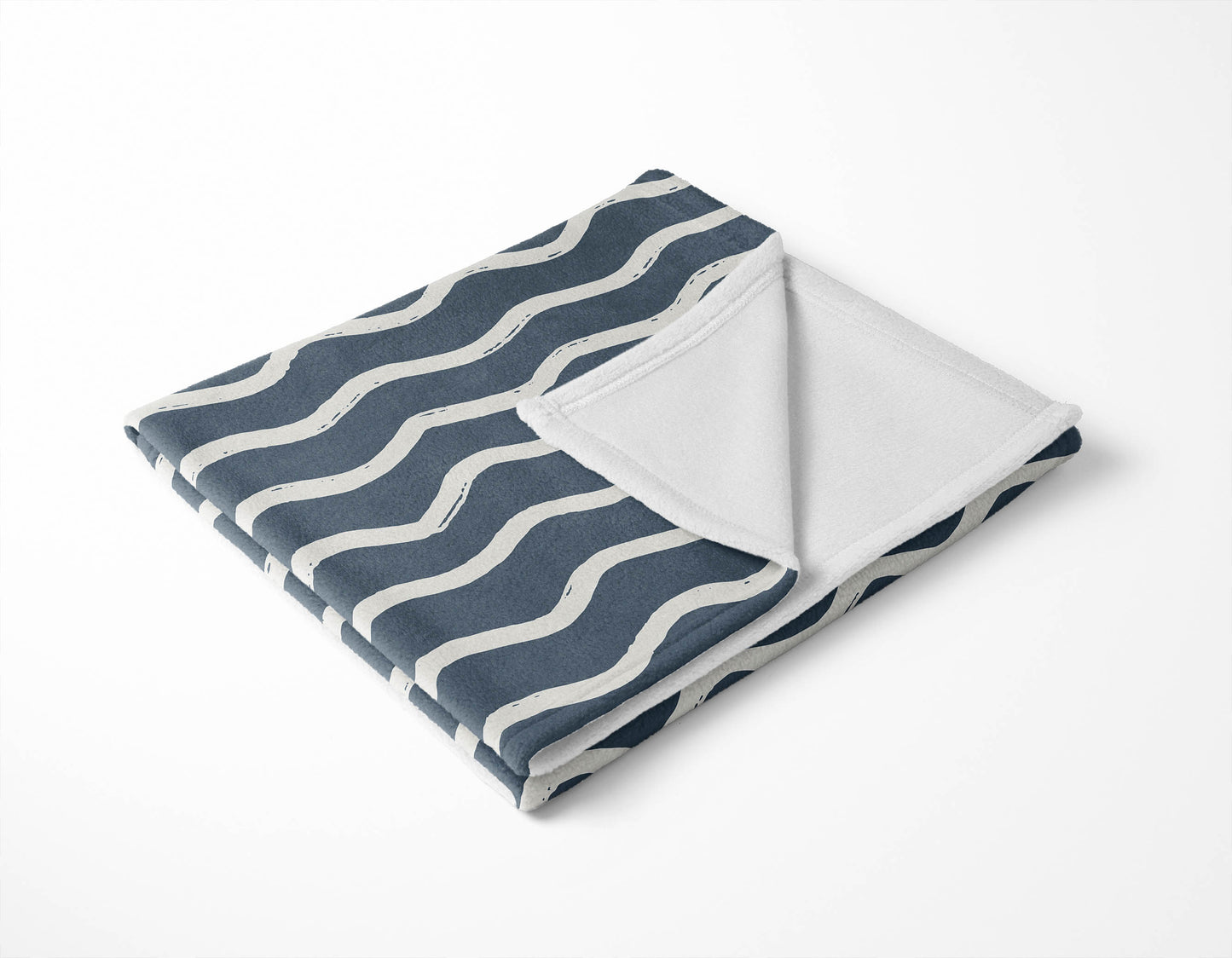 Wiggle Row Velveteen Fleece Blanket