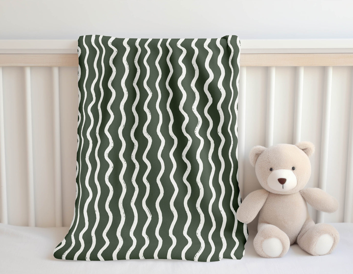 Wiggle Row Velveteen Fleece Blanket