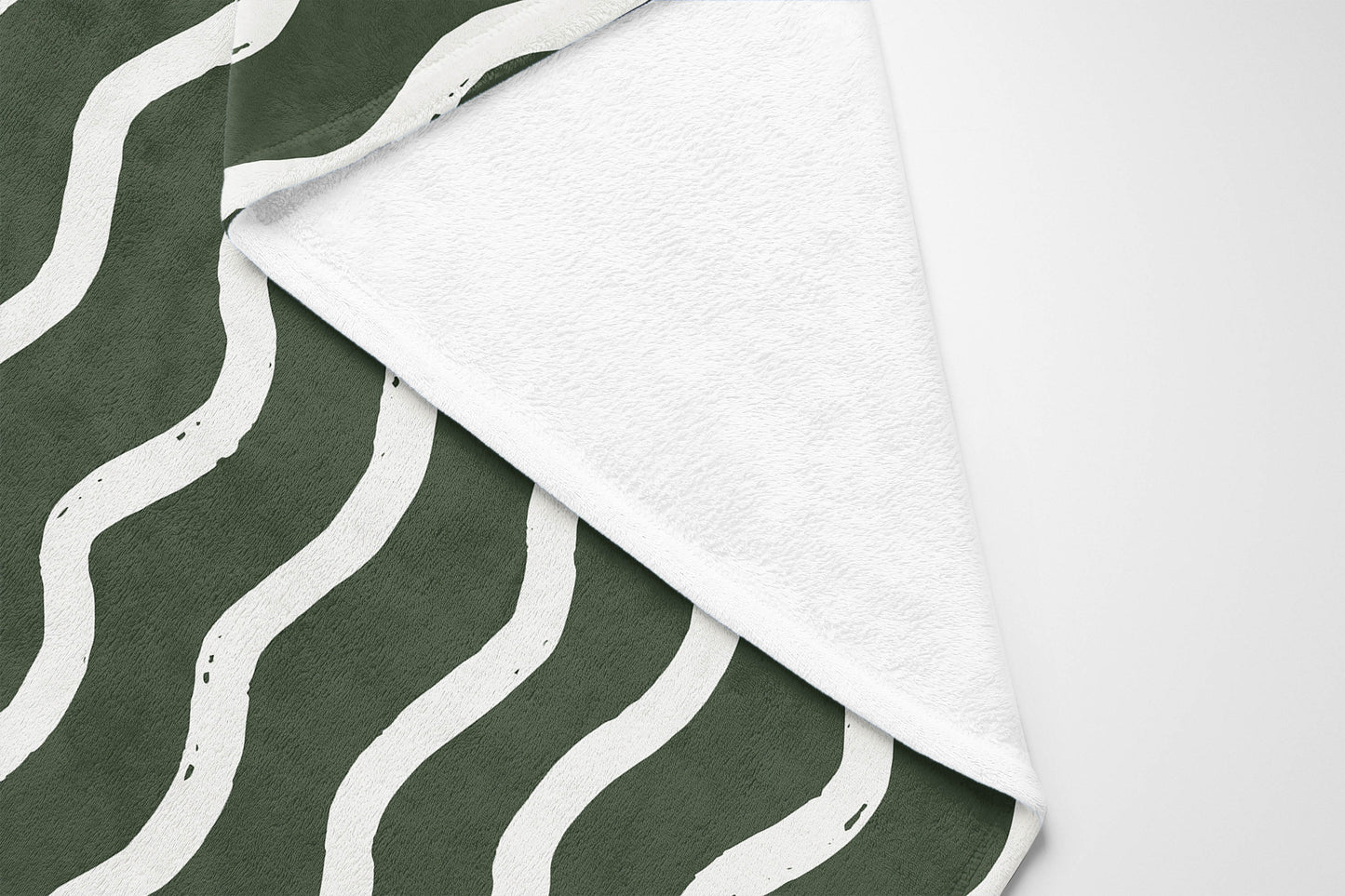 Wiggle Row Velveteen Fleece Blanket