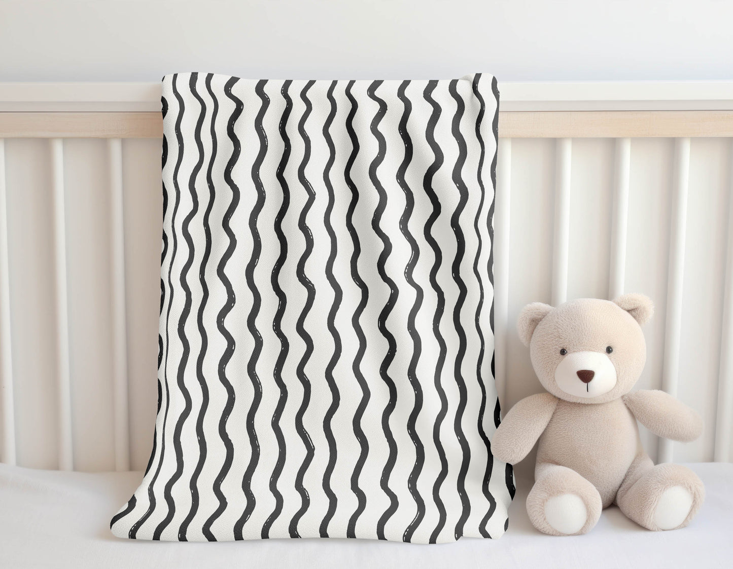 Wiggle Row Velveteen Fleece Blanket