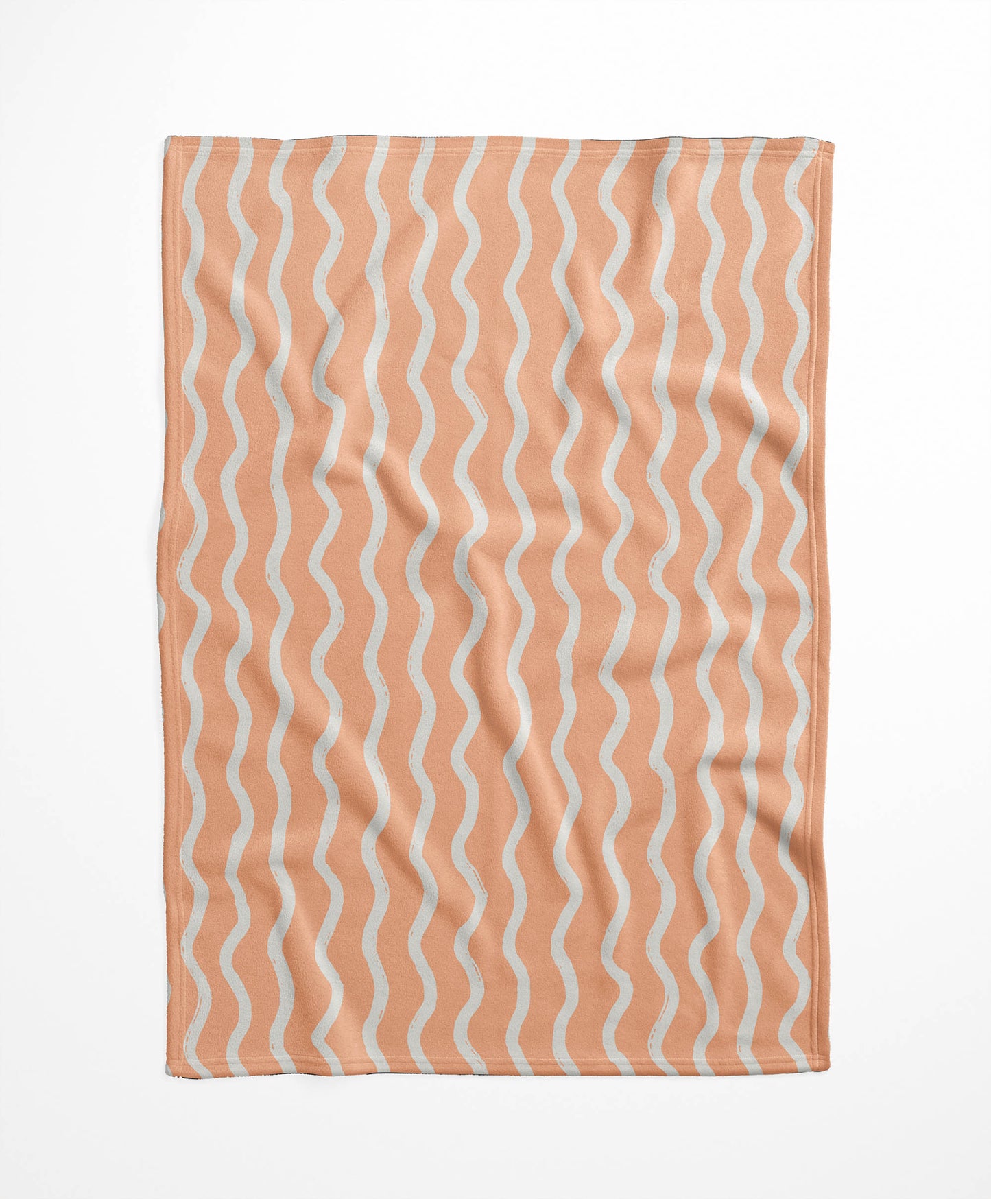 Wiggle Row Velveteen Fleece Blanket
