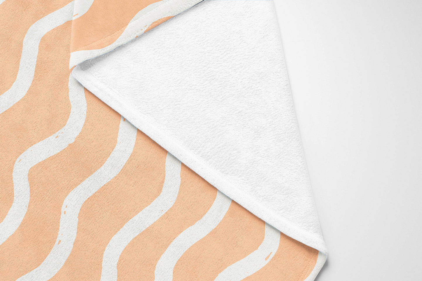 Wiggle Row Velveteen Fleece Blanket