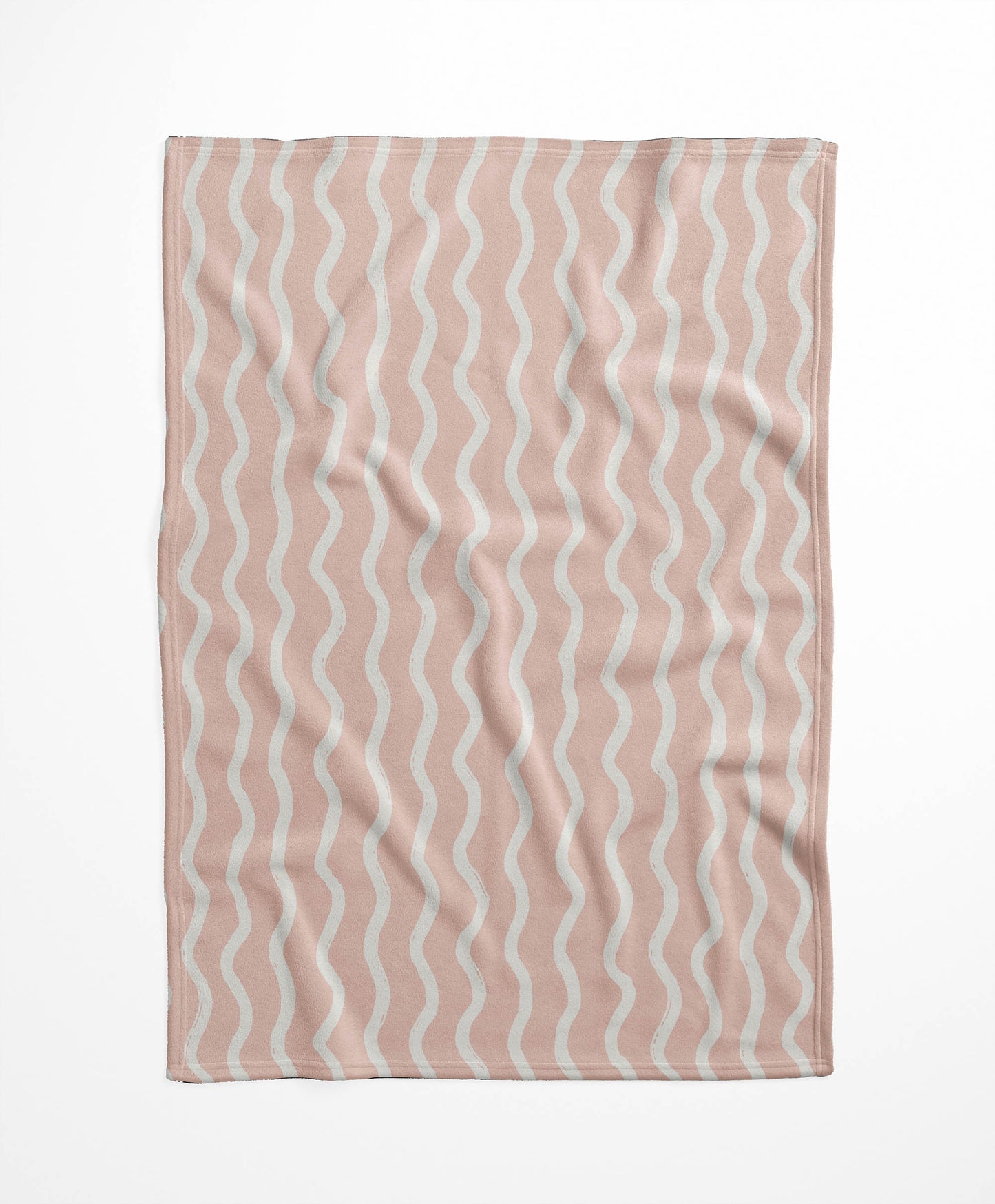 Wiggle Row Velveteen Fleece Blanket