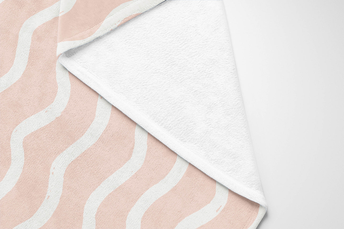 Wiggle Row Velveteen Fleece Blanket