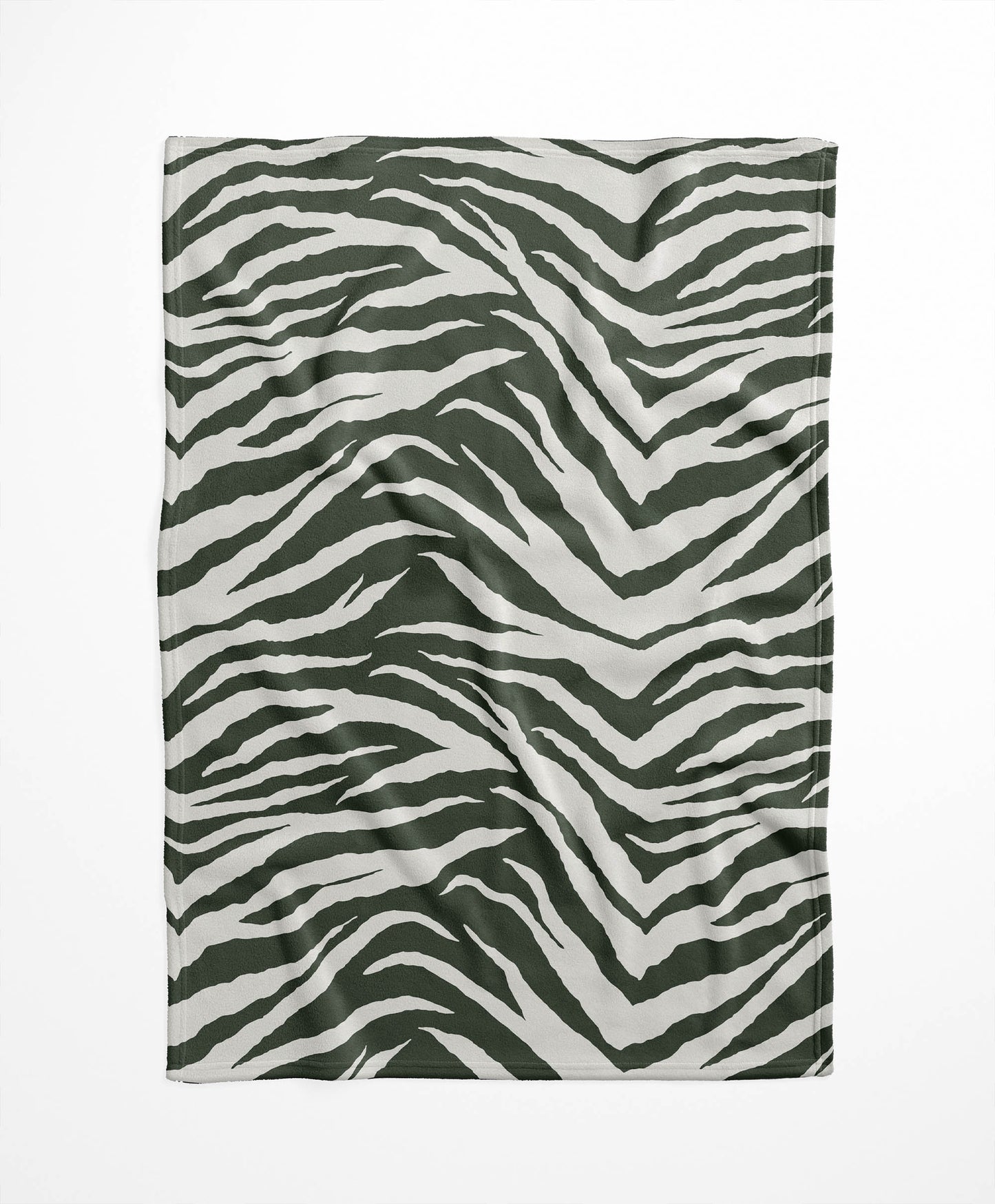 Zebra Patch Velveteen Fleece Blanket