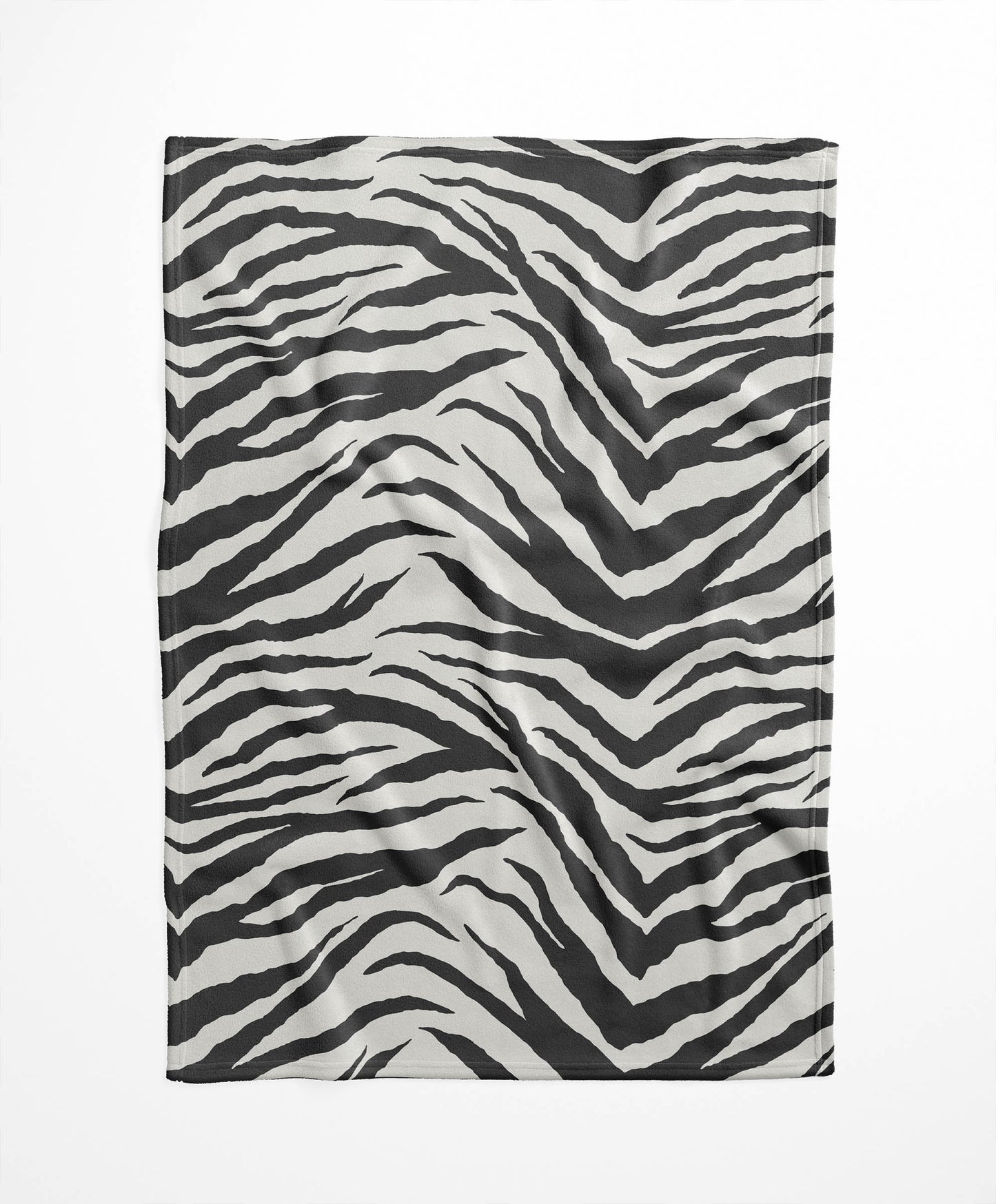 Zebra Patch Velveteen Fleece Blanket