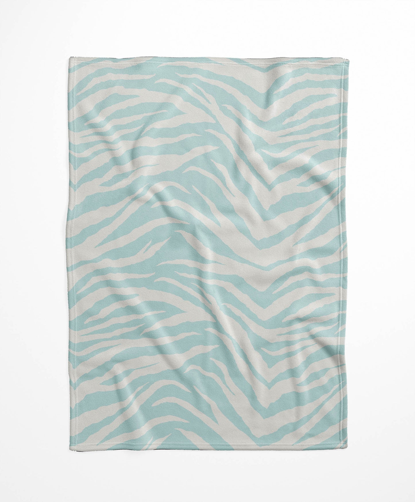 Zebra Patch Velveteen Fleece Blanket