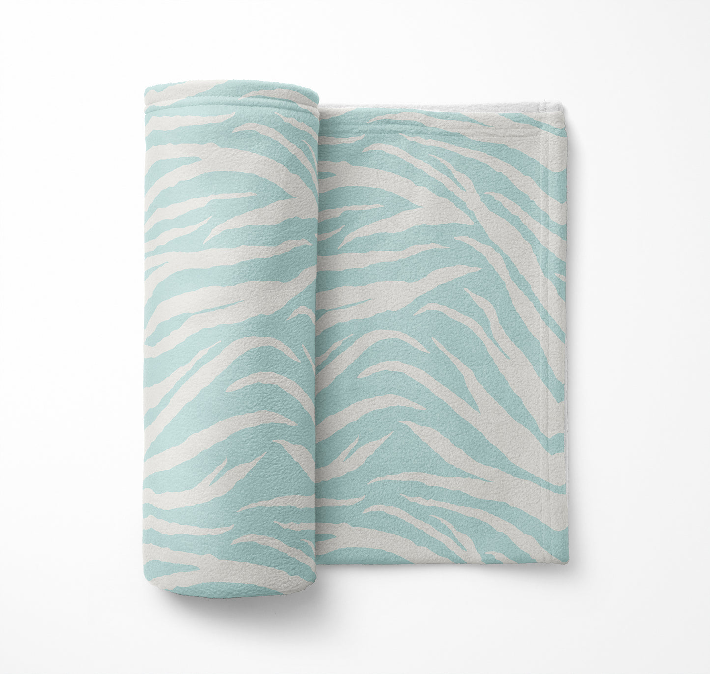 Zebra Patch Velveteen Fleece Blanket