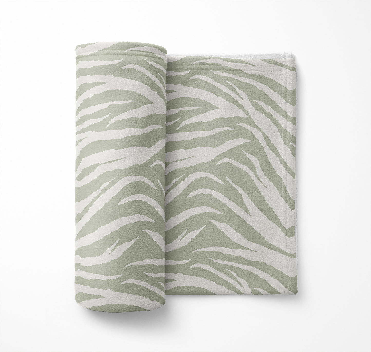 Zebra Patch Velveteen Fleece Blanket
