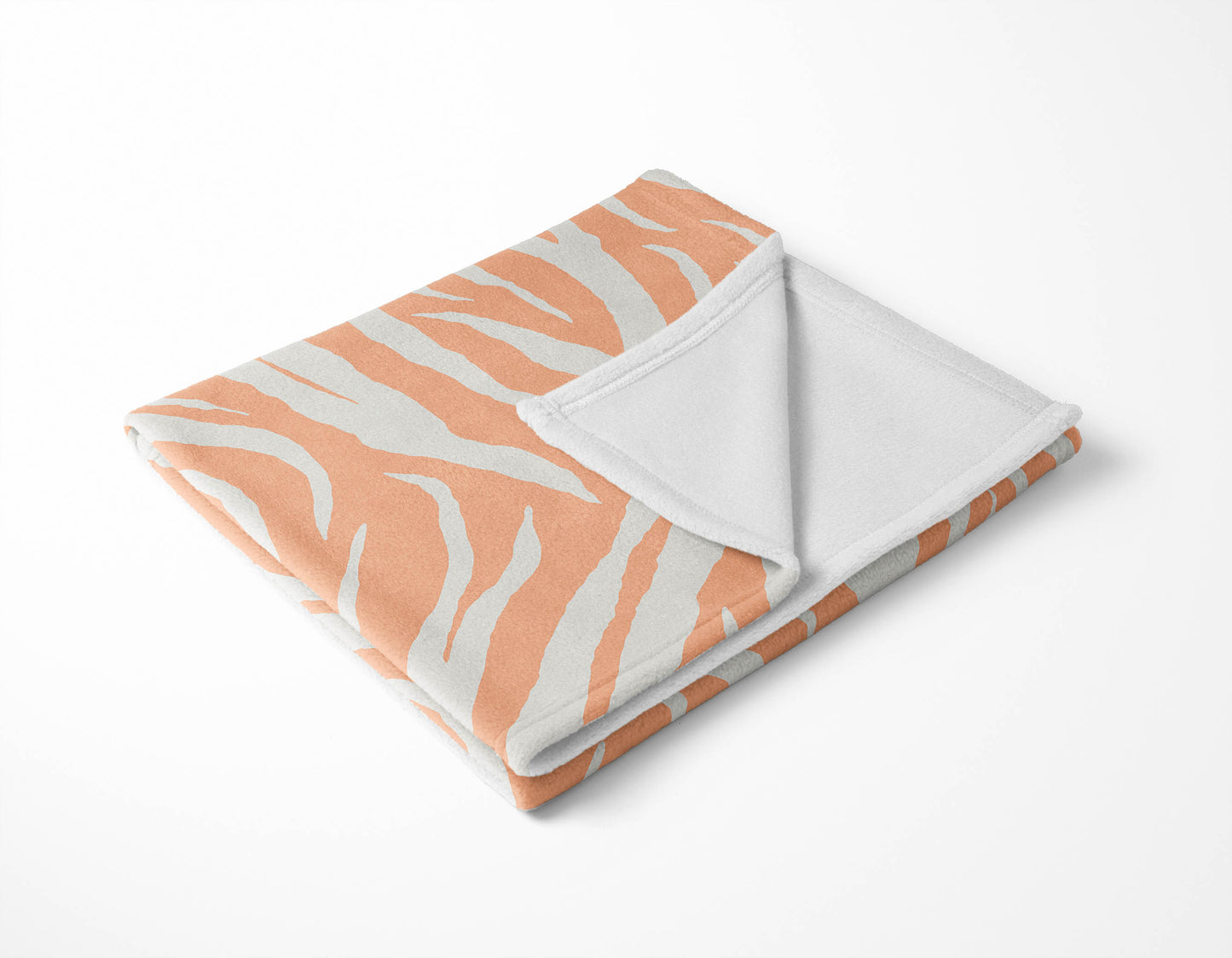 Zebra Patch Velveteen Fleece Blanket