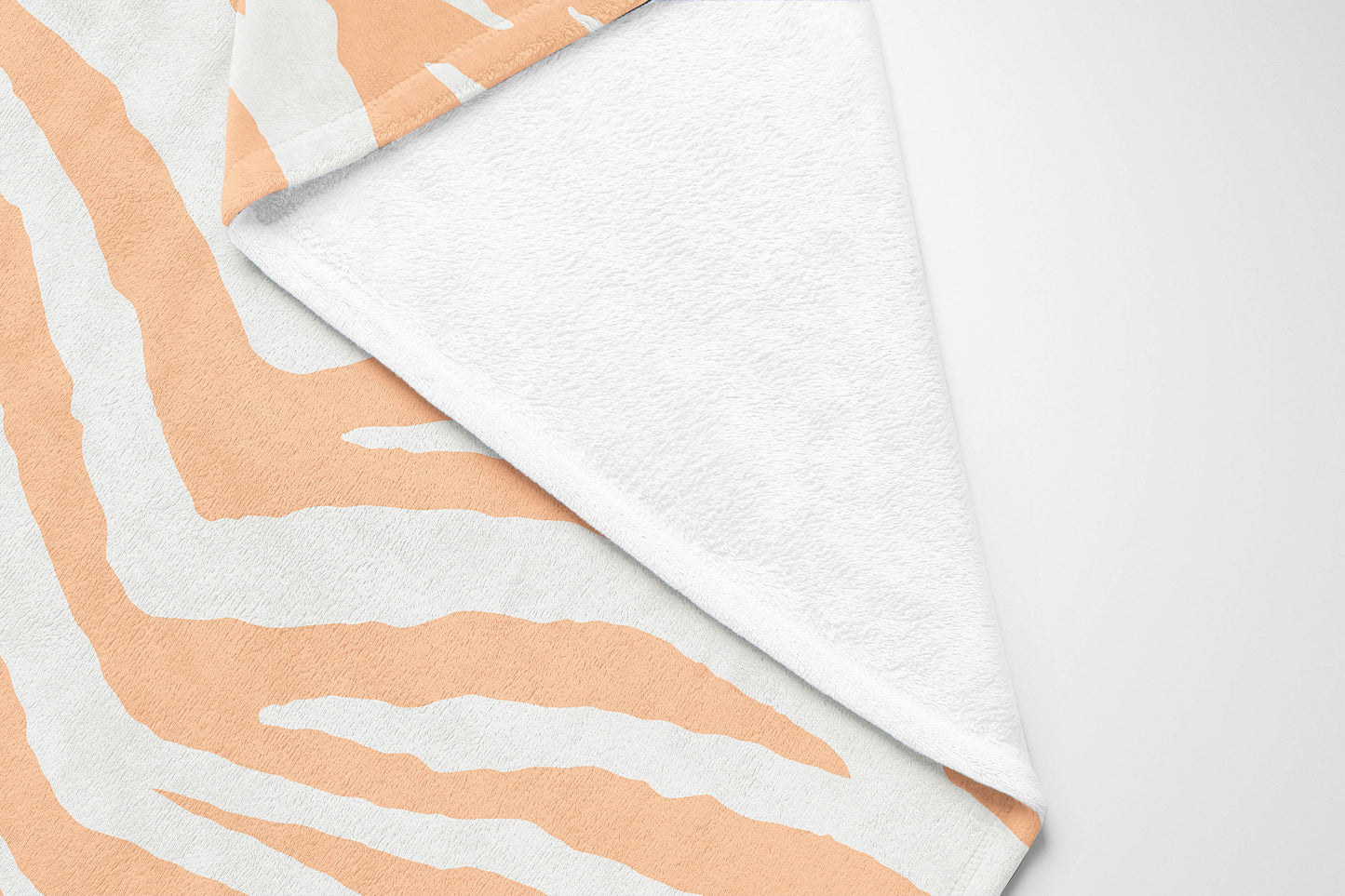 Zebra Patch Velveteen Fleece Blanket