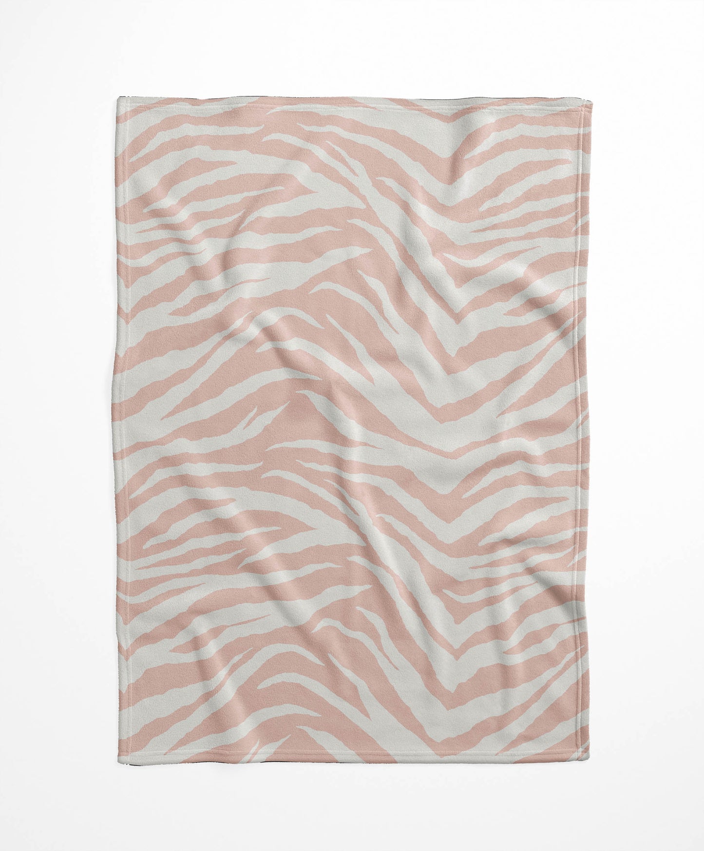Zebra Patch Velveteen Fleece Blanket