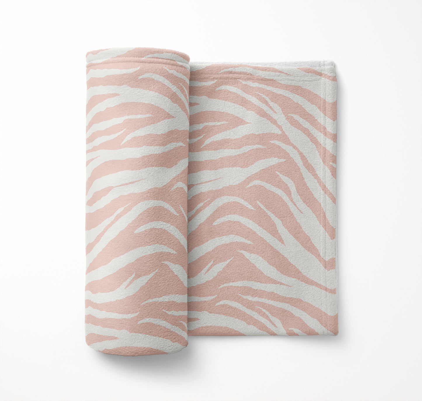 Zebra Patch Velveteen Fleece Blanket