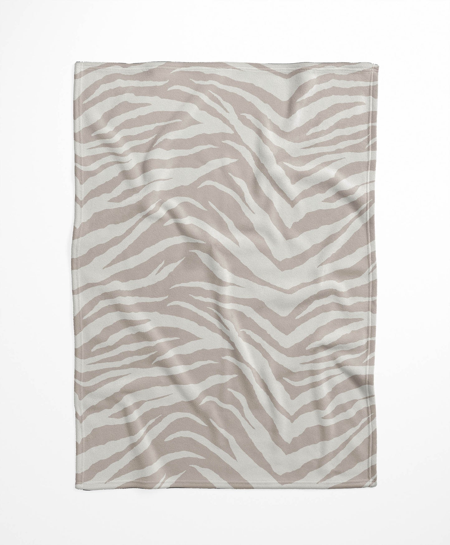 Zebra Patch Velveteen Fleece Blanket