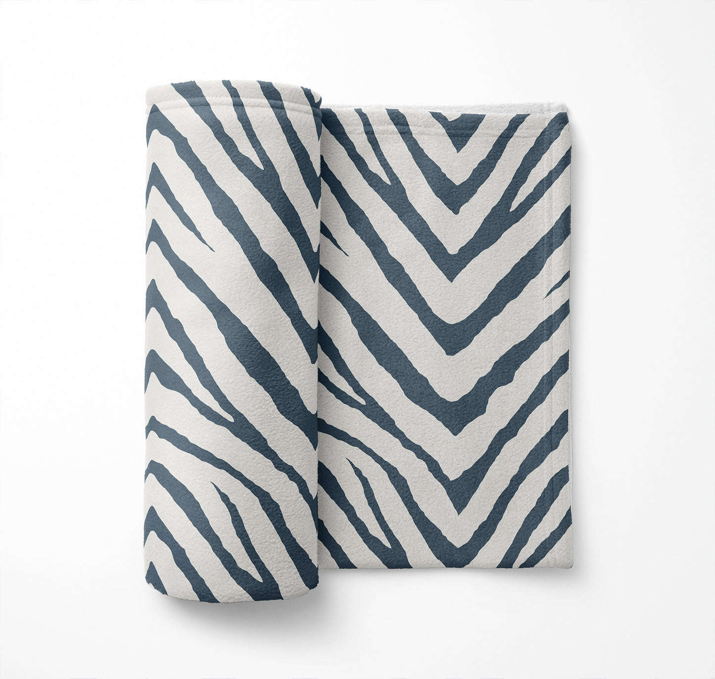 Zebra Stripe Velveteen Fleece Blanket