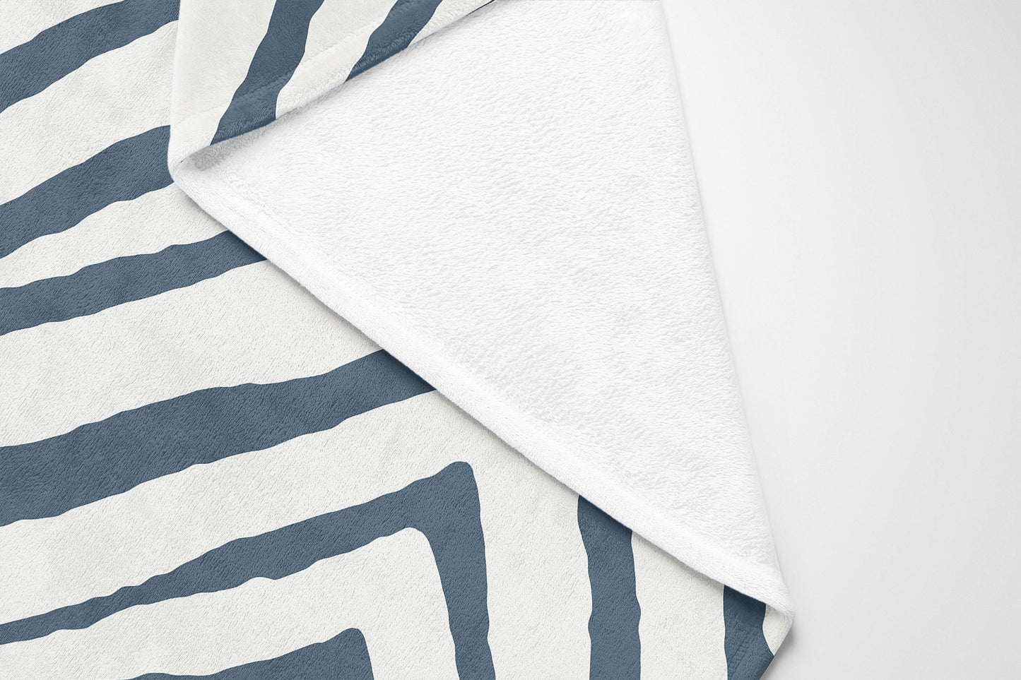 Zebra Stripe Velveteen Fleece Blanket