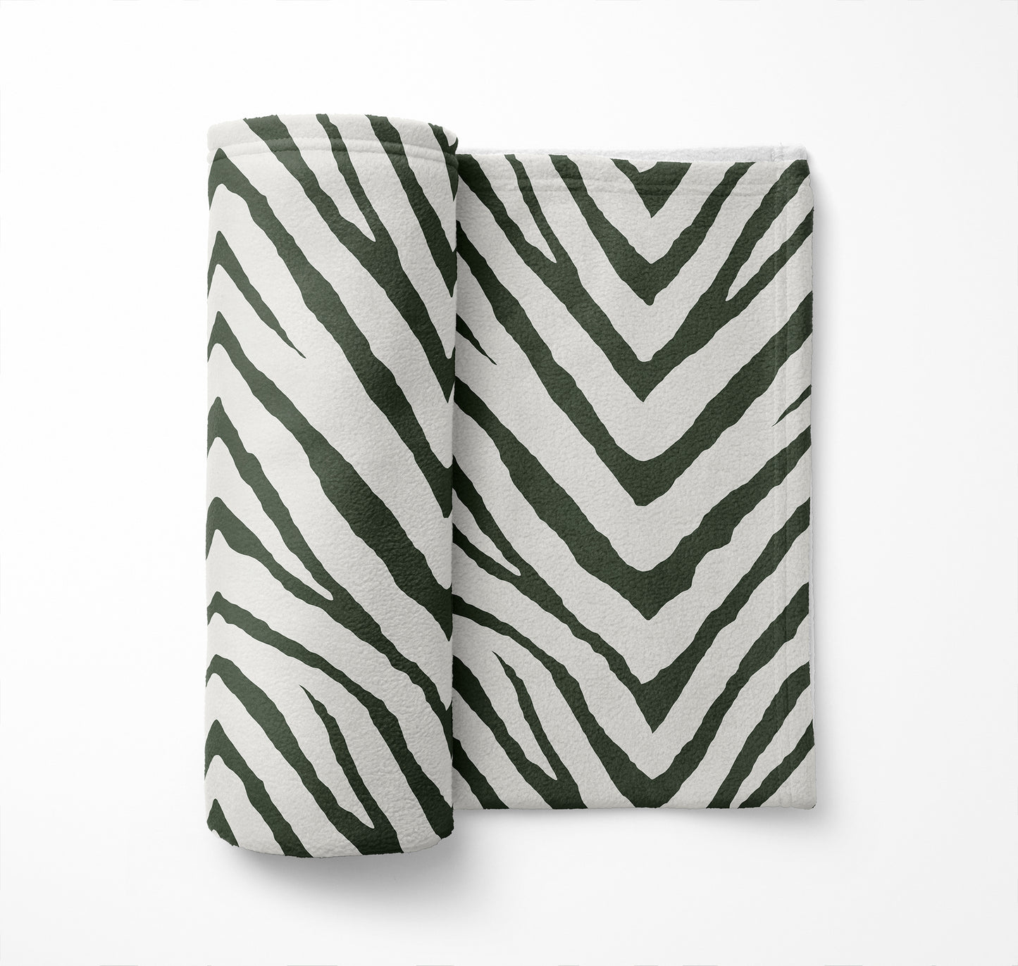 Zebra Stripe Velveteen Fleece Blanket