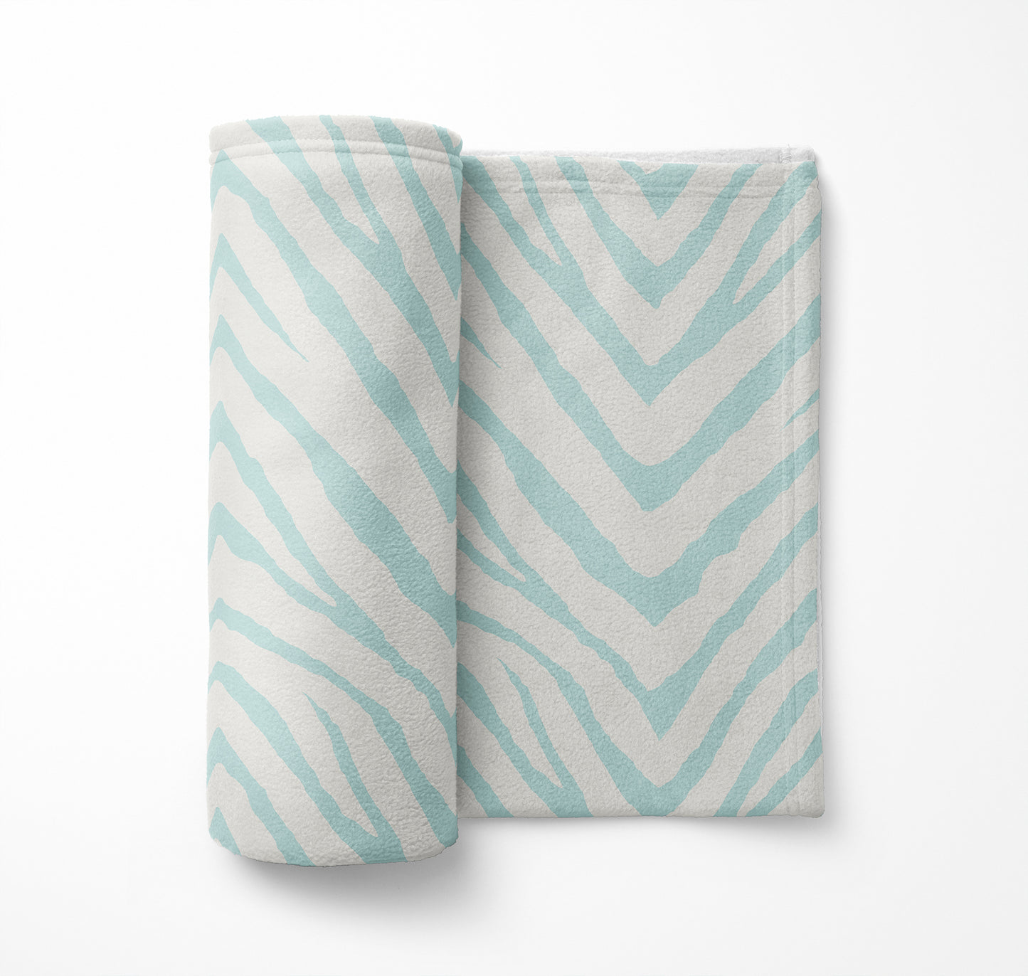 Zebra Stripe Velveteen Fleece Blanket