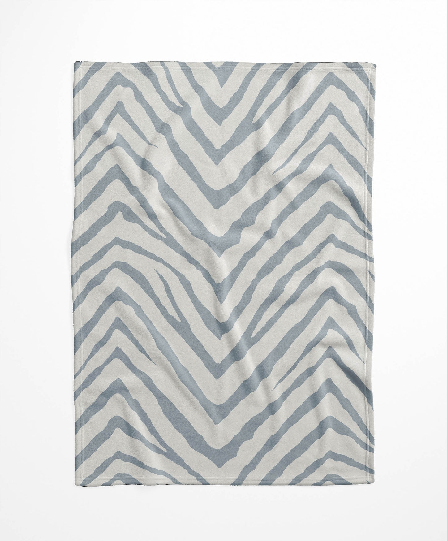 Zebra Stripe Velveteen Fleece Blanket