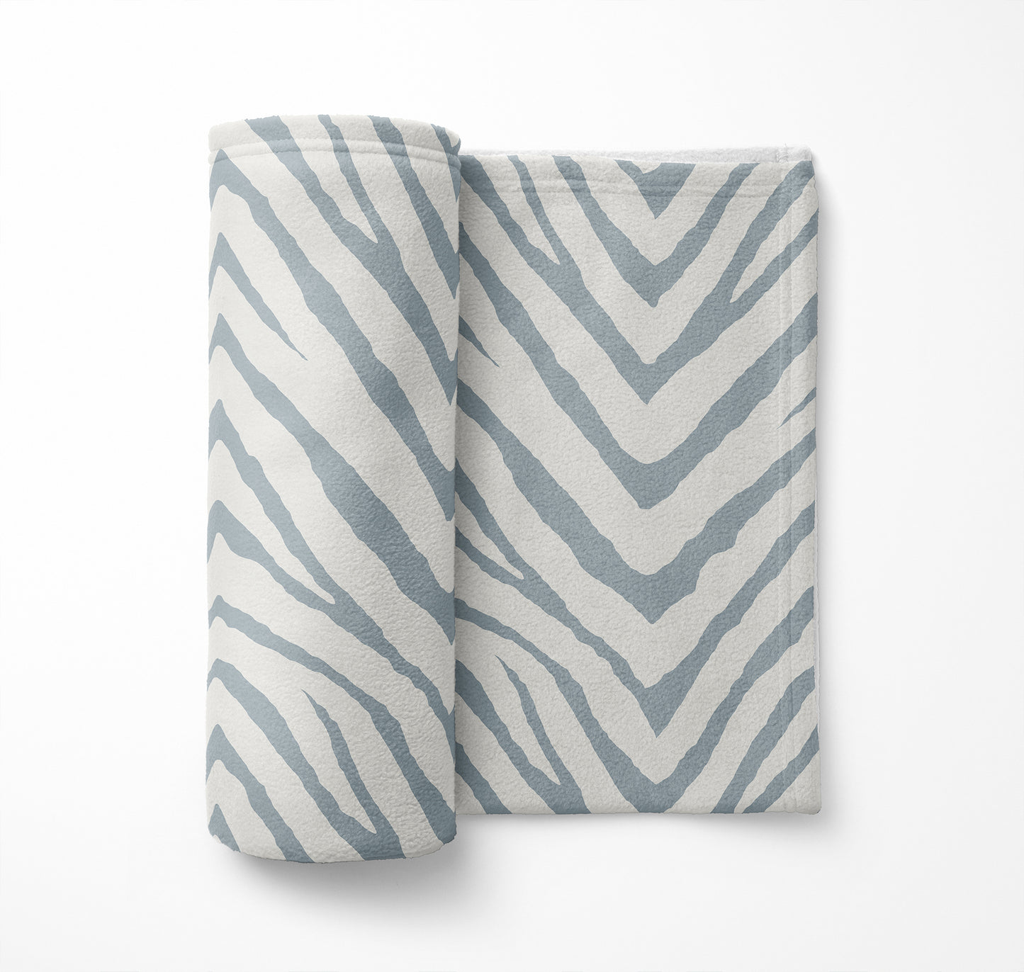 Zebra Stripe Velveteen Fleece Blanket