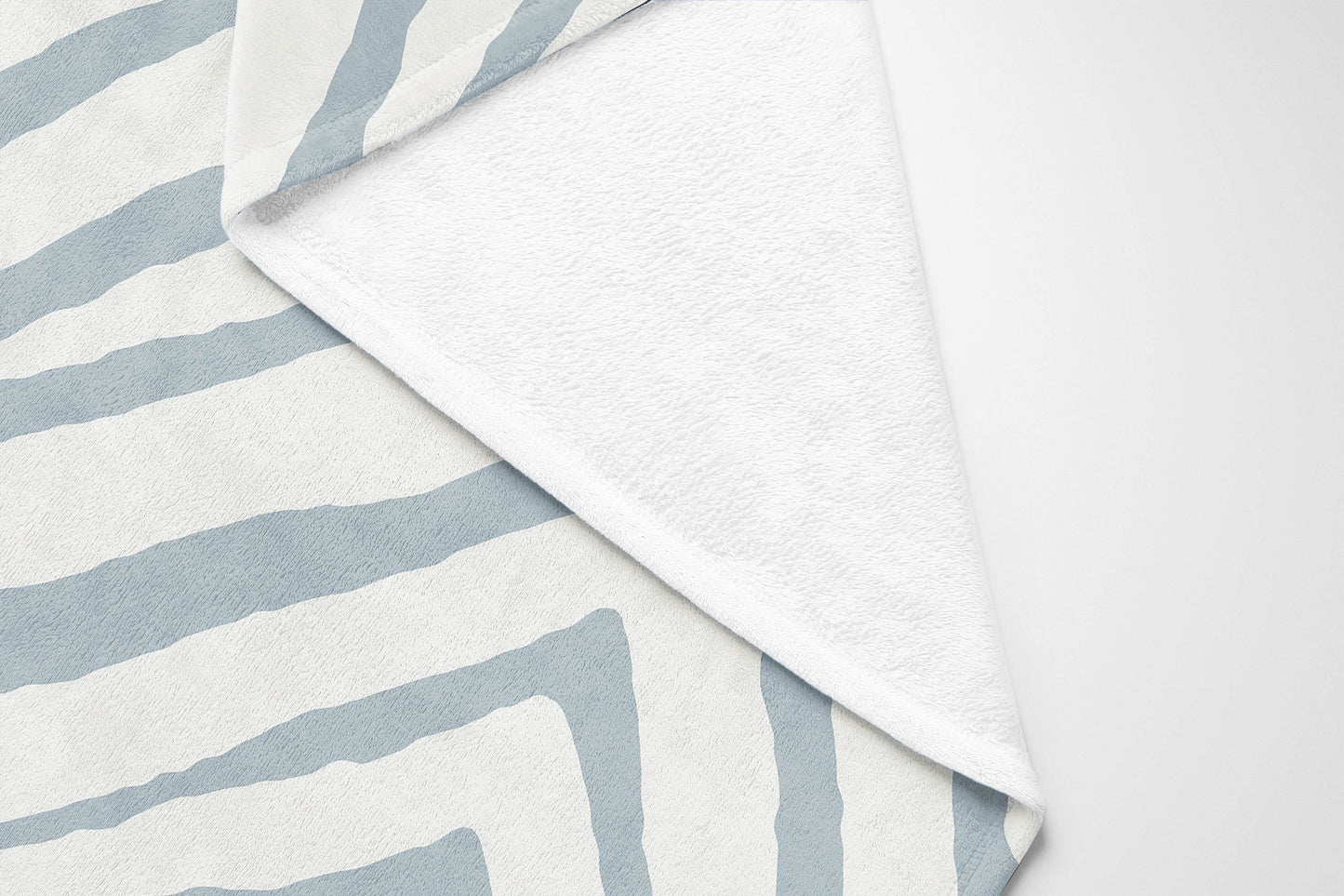Zebra Stripe Velveteen Fleece Blanket