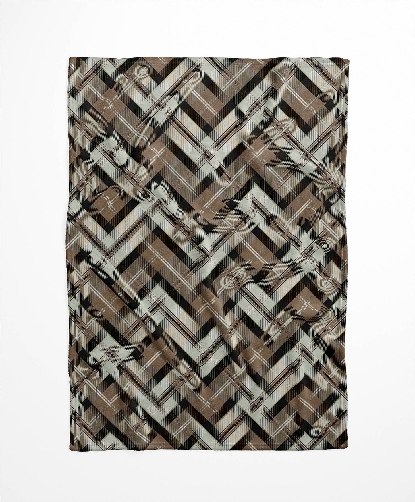 Anthony Plaid Velveteen Fleece Blanket
