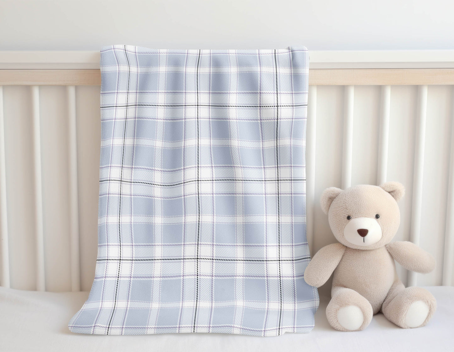 Billy Tartan Velveteen Fleece Blanket