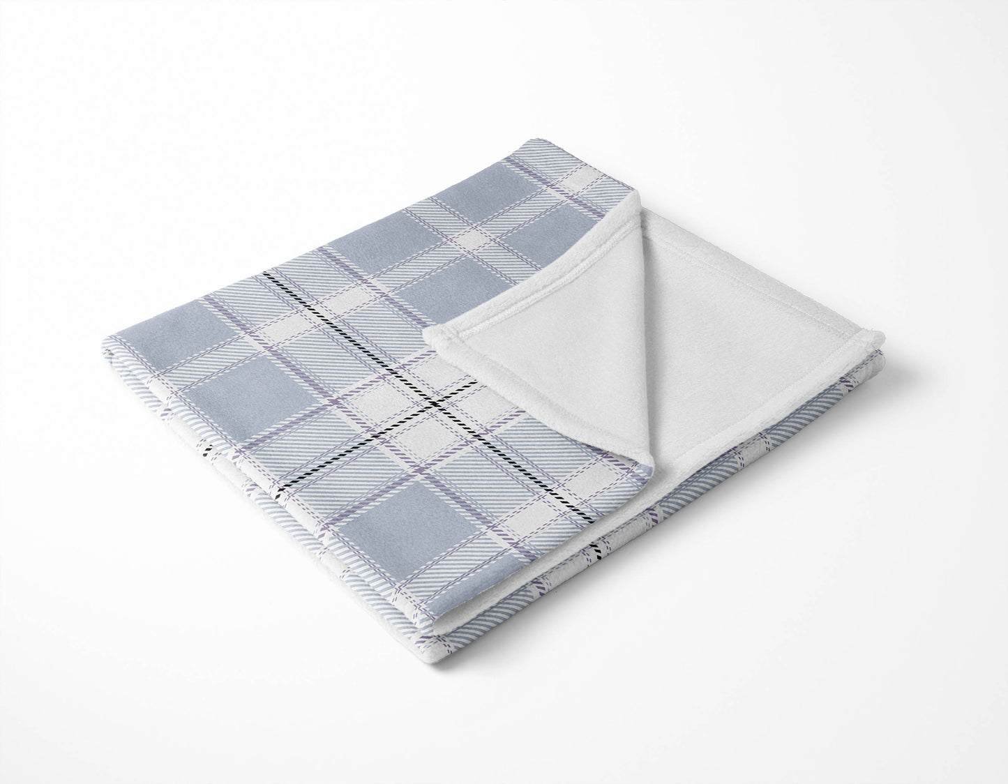 Billy Tartan Velveteen Fleece Blanket