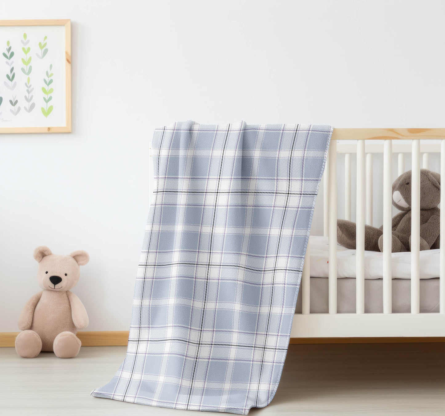 Billy Tartan Velveteen Fleece Blanket