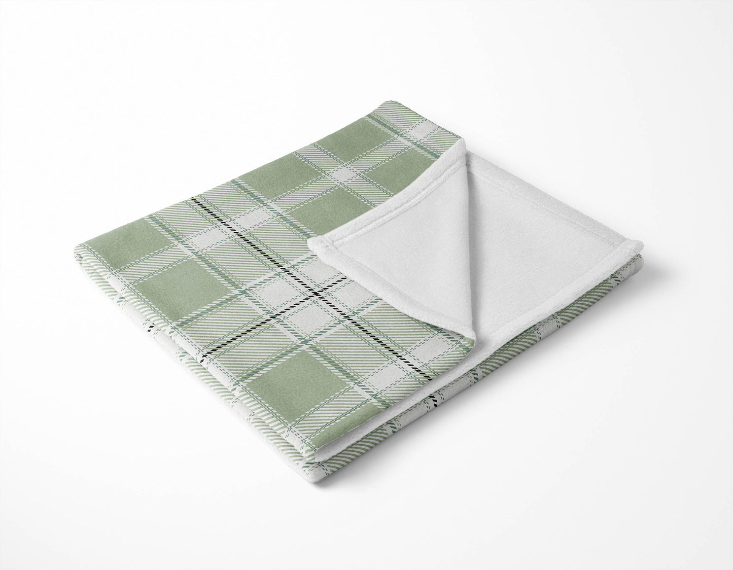 Billy Tartan Velveteen Fleece Blanket