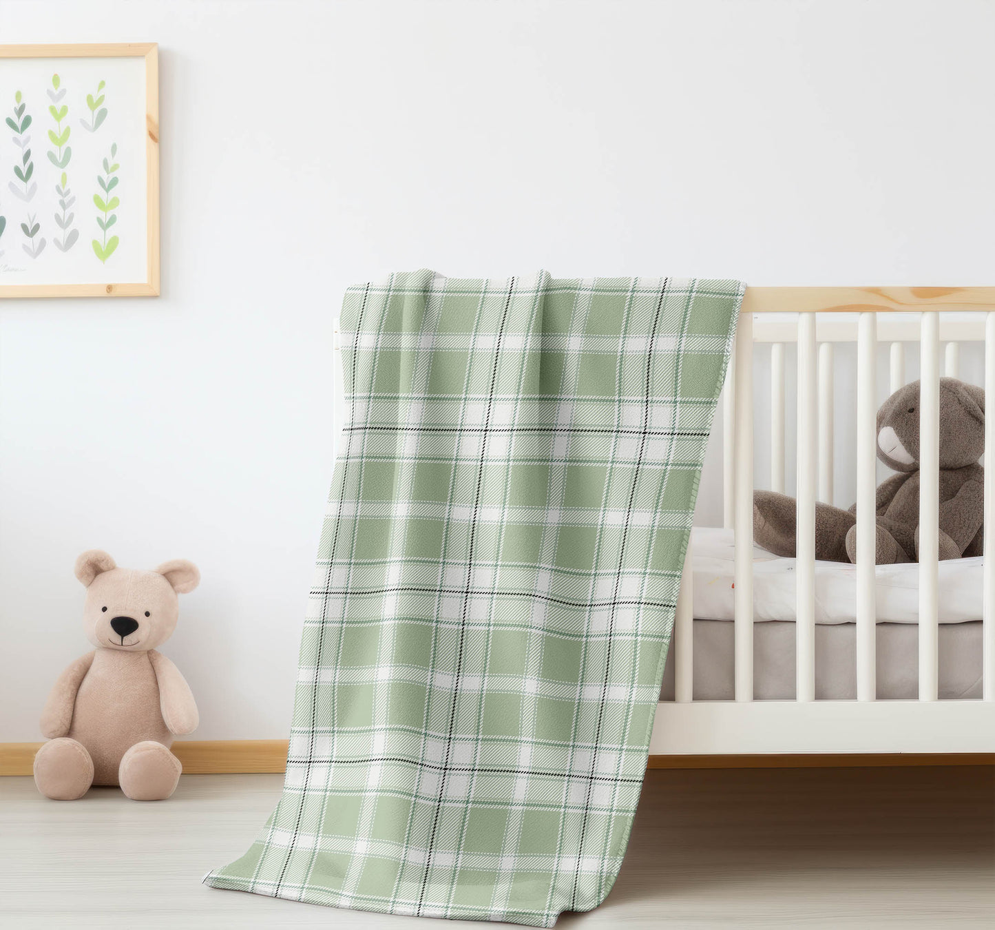 Billy Tartan Velveteen Fleece Blanket